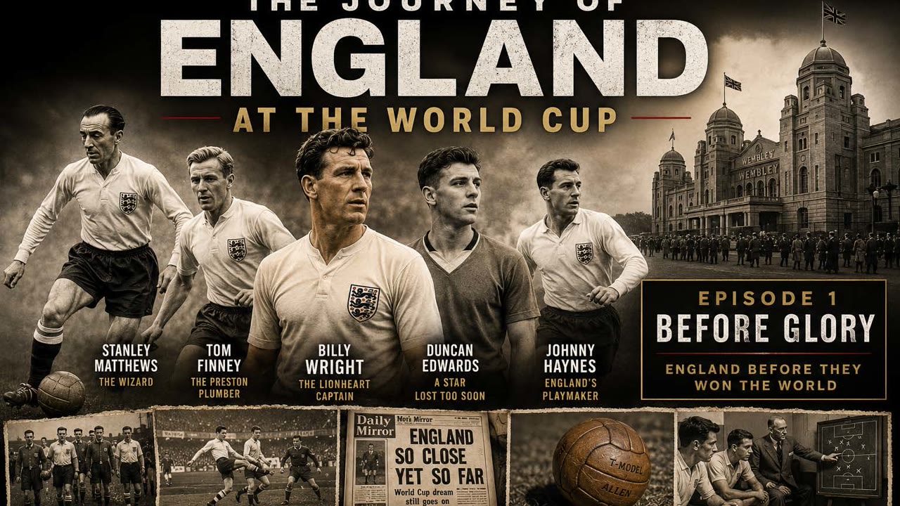 The Journey of England in the World Cup Episode 1