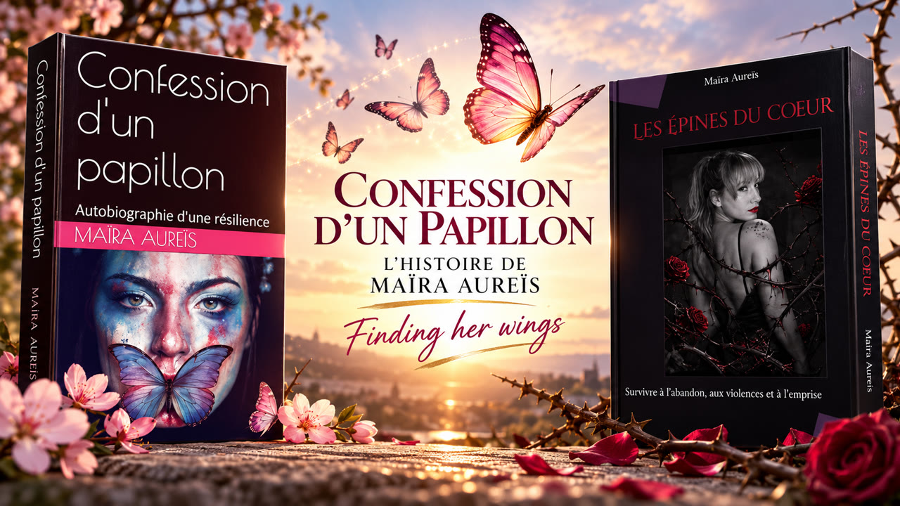 Confession of a Butterfly — Finding her Wings.
The True Story of Maïra